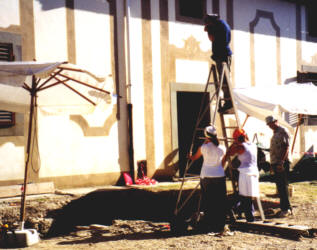 Overhead photography