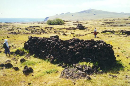 A hari moa or "chicken house"