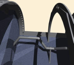 The crank in the forward excavation area.