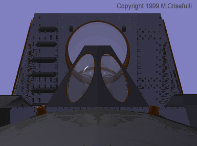 View forward toward pilothouse