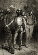 Diving room, by de Neuville