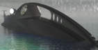 A Bryce rendering of Frank's Nautilus